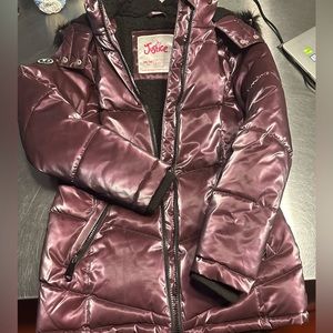 Justice warm parka for girls